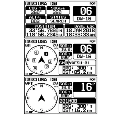 Standard Horizon GX1800G Fixed Mount VHF w/GPS – White