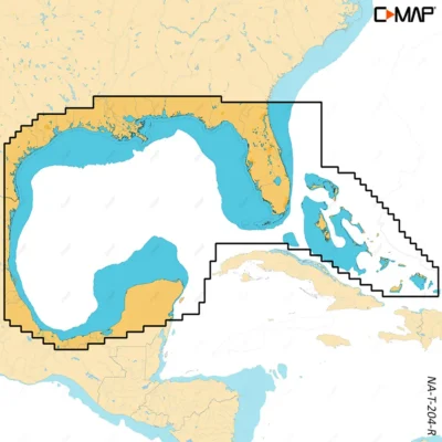C-MAP REVEAL&trade; X - Gulf of Mexico & Bahamas