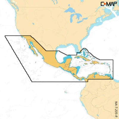 C-MAP REVEAL&trade; X - Central America & Caribbean