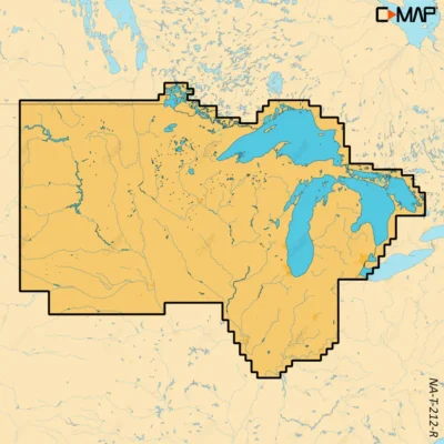 C-MAP REVEAL&trade; X - U.S. Lakes North Central