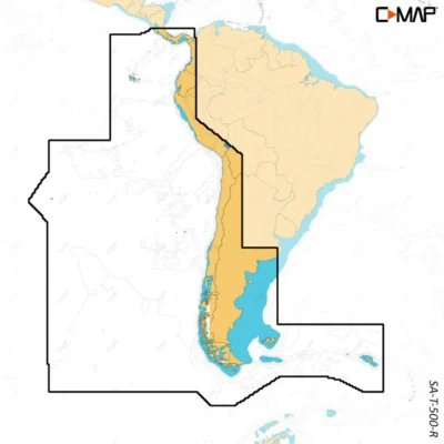 C-MAP REVEAL&trade; X - Costa Rica Chile & Falklands