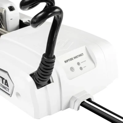 Minn Kota Riptide Instinct QUEST&trade; 90/115 Trolling Motor w/Wireless Remote – 24/36V – 90/115LBS – 100″ -White