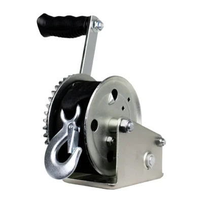 Powerwinch Utility Series Winch 1,600lb, 6" Crank Arm - Zinc