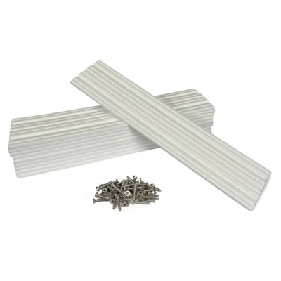 Caliber Marine Slides 3"x15" White *10-Pack