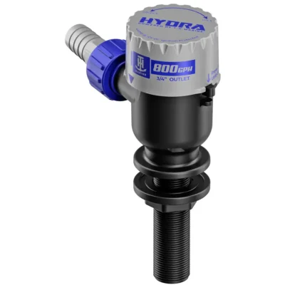 T-H Marine HYDRA&trade; Livewell Pump - 800 GPH - 12V - Long Nozzle