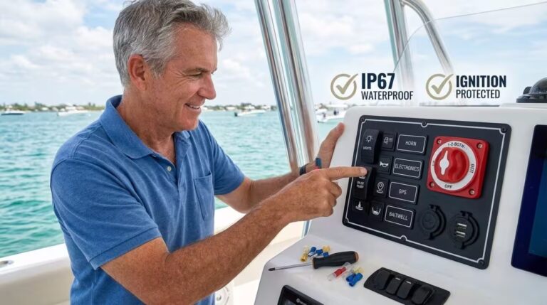 How to Choose Marine Switches for Your Boat: Types, Ratings & Wiring Tips
